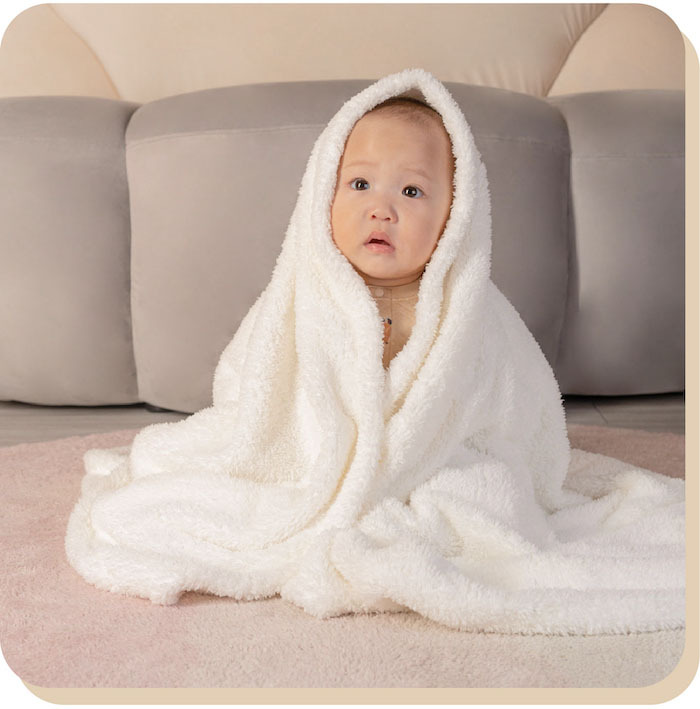 嬰幼兒安心使用示意