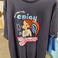 [S] YSW PICNIC T-SHIRT RIA,NAVY, H2WTS02NYRA (SYW133)