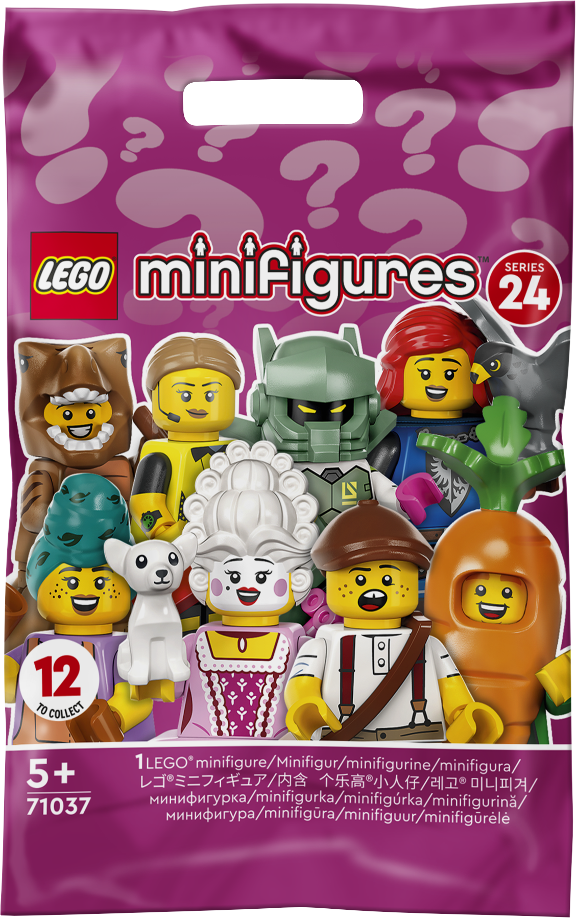 [飛米樂高積木磚賣店] LEGO 71037 Minifigures-第 24 代(隨機角色)