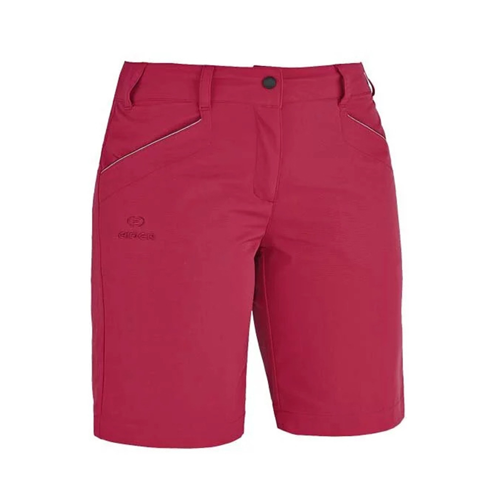 EiDER 6EIV3483 排汗透氣抗UV短褲 女款 紅 吸濕排汗/快乾透氣/抗UV 20EV3483