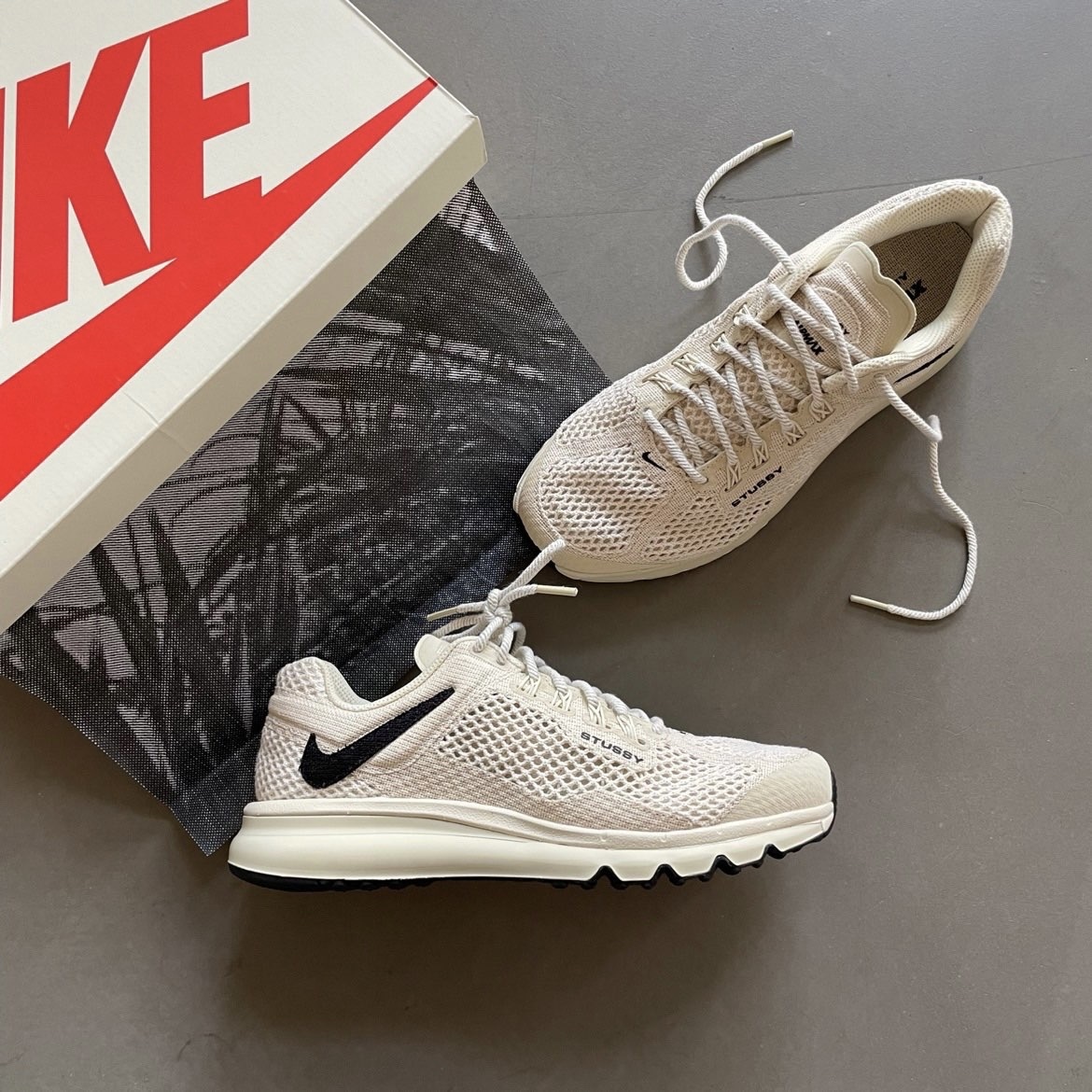 【APAIR】預購 Stussy x Nike Air Max 2013 米白 DM6447-200