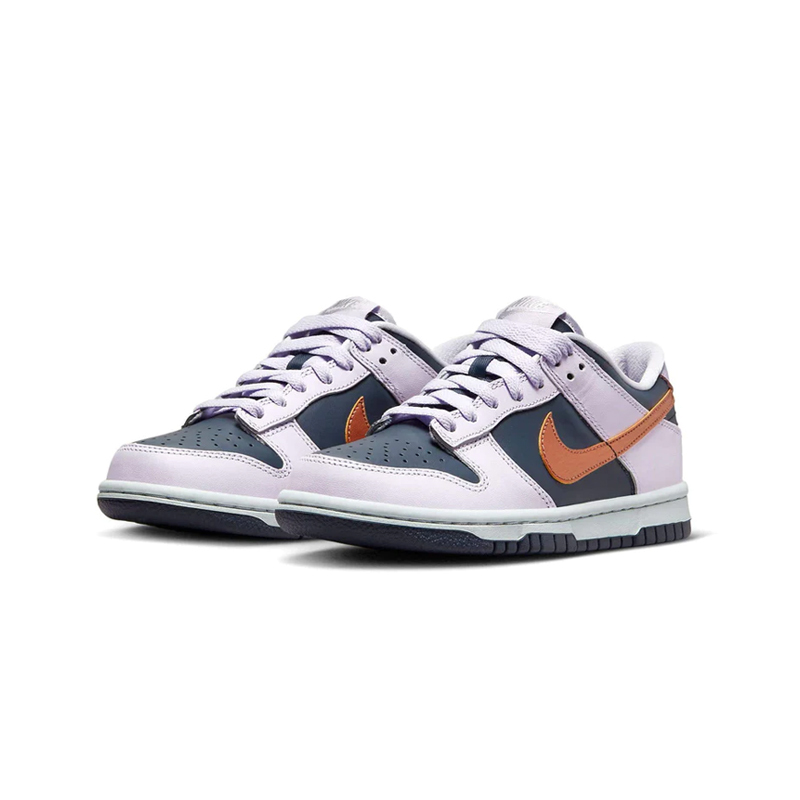 Nike Dunk Low SE "Copper Swoosh" ( GS)  藍金 女鞋 大童 DX1663-400 [台灣現貨]