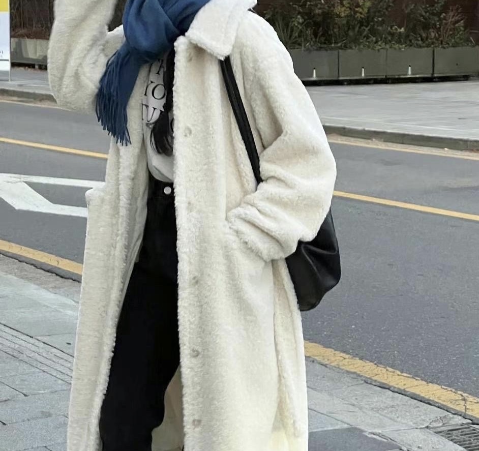 附綁帶排釦QQ毛泰迪熊外