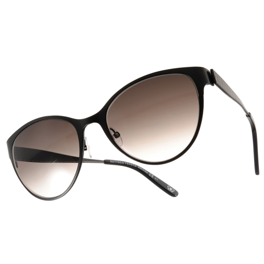 【BOTTEGA VENETA】BV261S 4EXJS 貓眼圓框太陽眼鏡