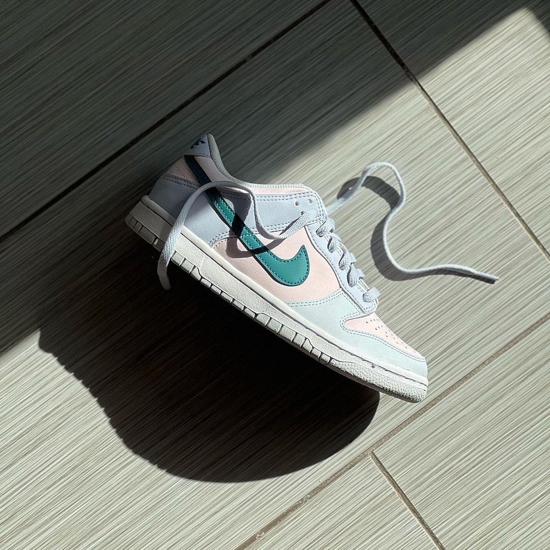 NIKE DUNK LOW 馬卡龍色 藍綠 淺藍 淡粉 大童鞋  FD1232-002 / 預購