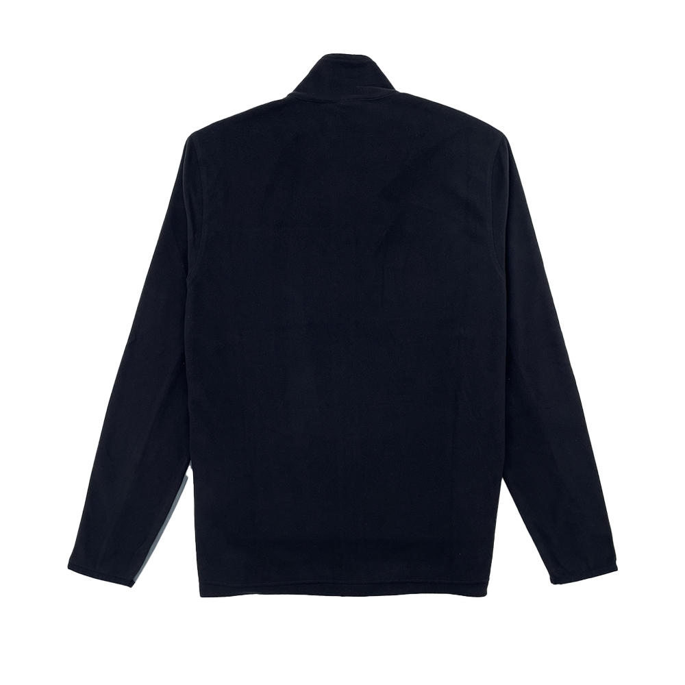 男款 草寫LOGO 立領運動外套-黑色（218104-KK001）