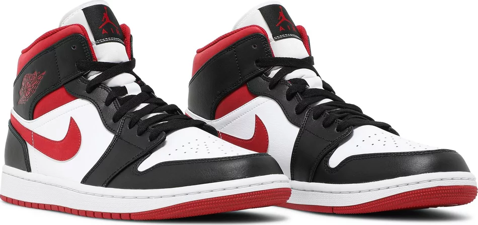 Air Jordan 1 Mid 'Black Gym Red' 554724-122【預購商品】