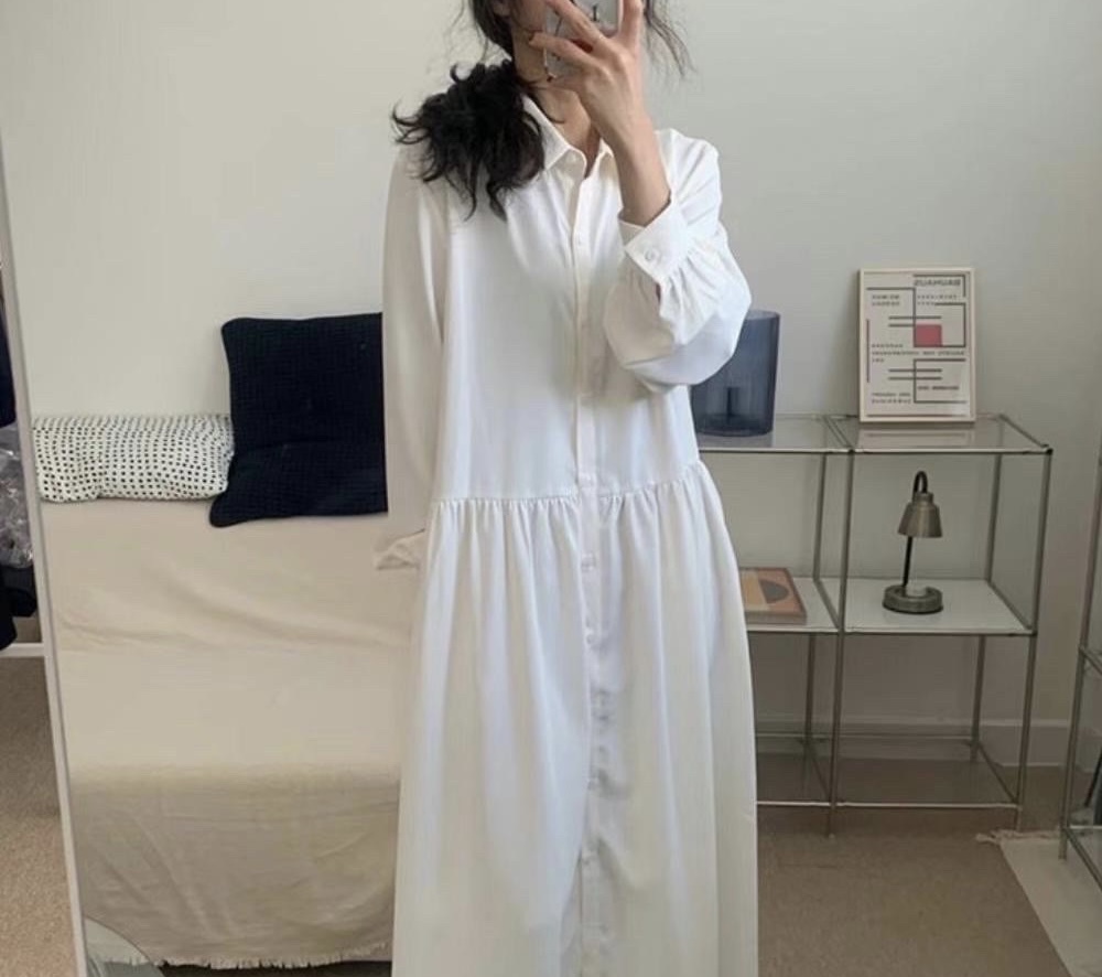 日感排釦滑料OPS(奶白/深藍)