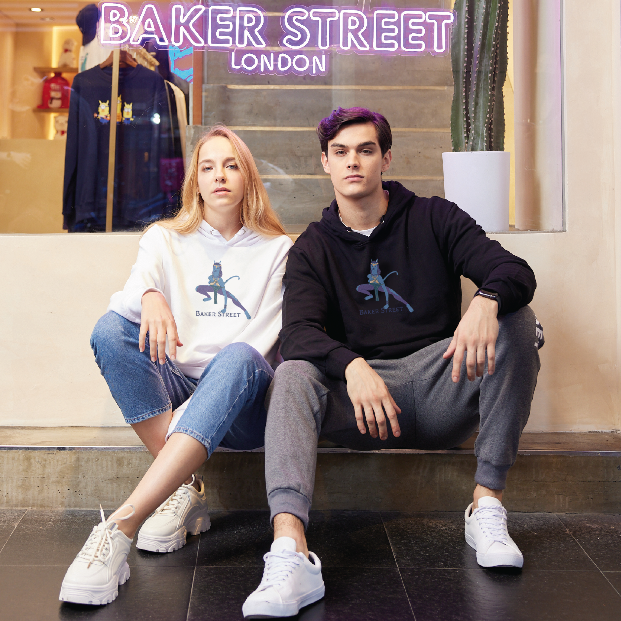 Avapaca  阿凡駝 高磅數長袖帽T