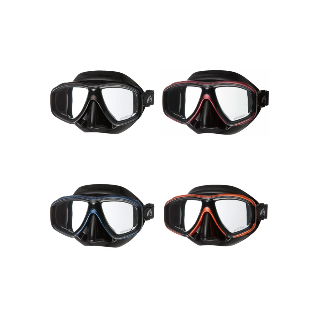 problue 黑矽膠雙面鏡 MS-252B