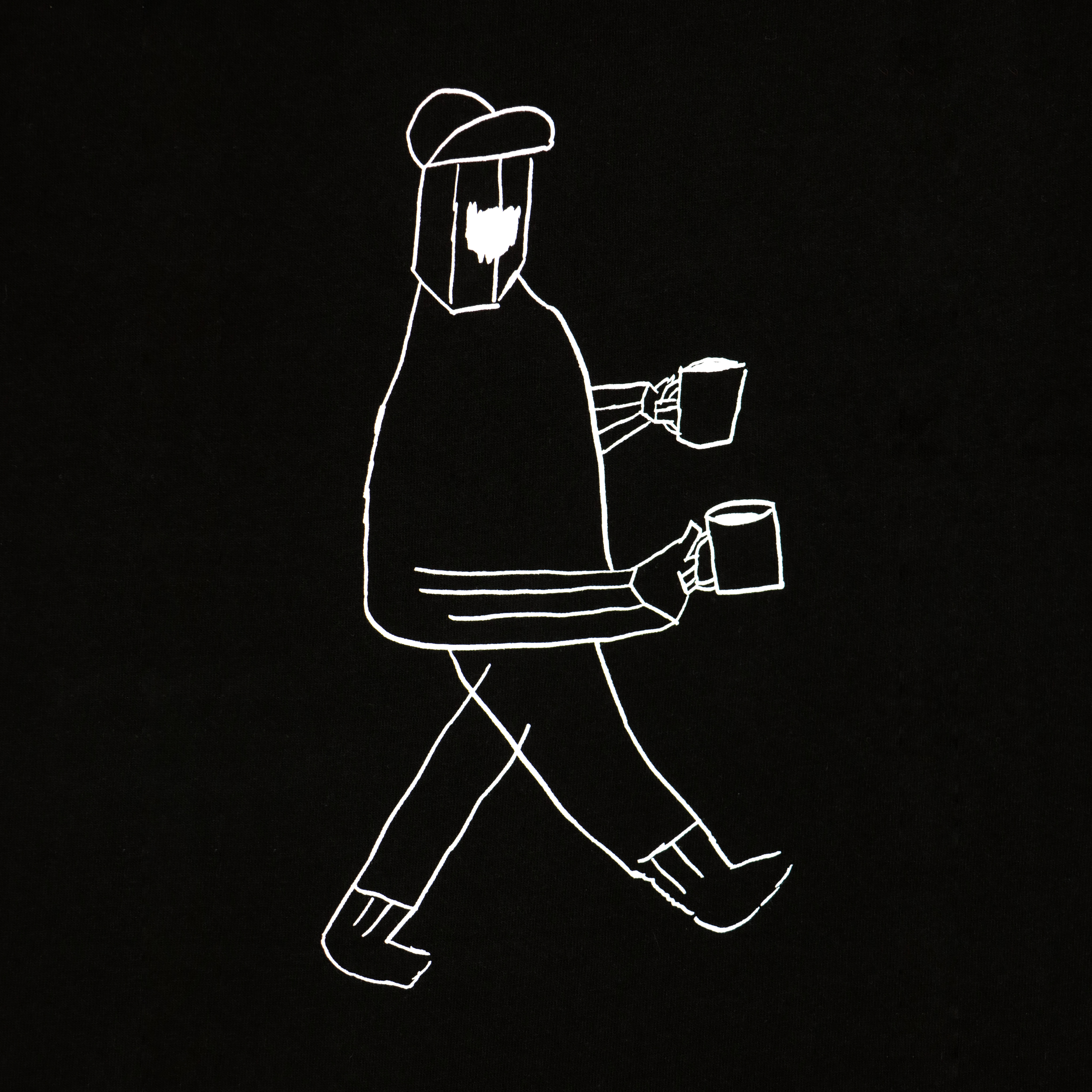 【6かく珈琲】6 Kaku 咖啡 黑 T-shirt