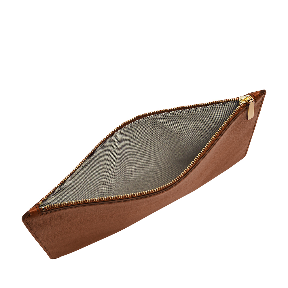 Gift 真皮收納包-咖啡色 SLG1583200