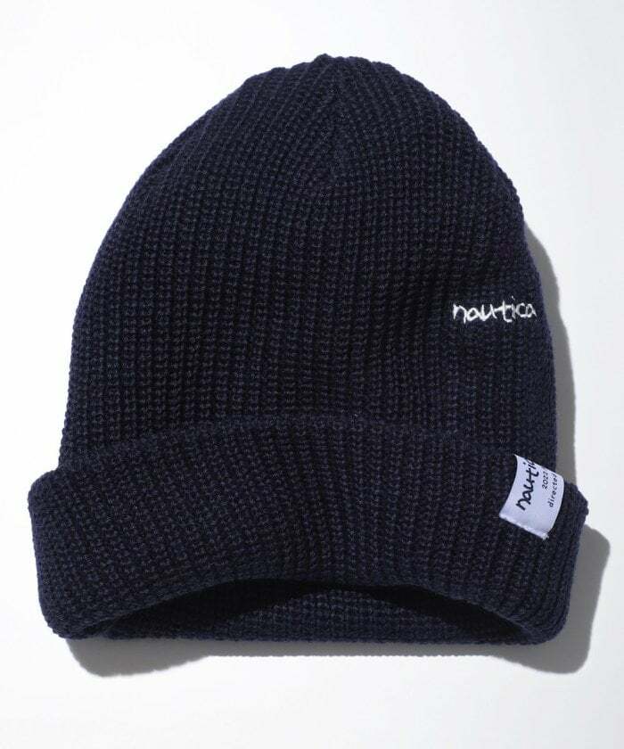 2022AW NAUTICA 3Way Rib Knit Beanie 刺繡 LOGO 毛帽 熱門款 現貨