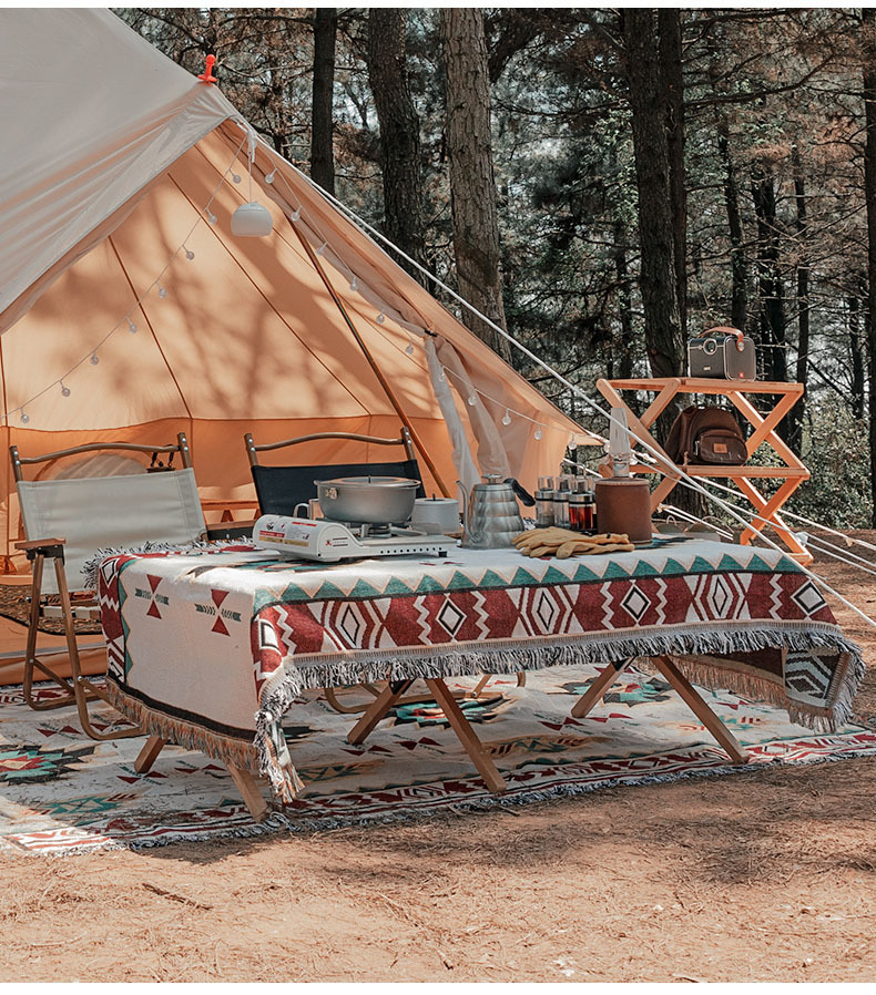 《1562》民族風野外多用途露營毯