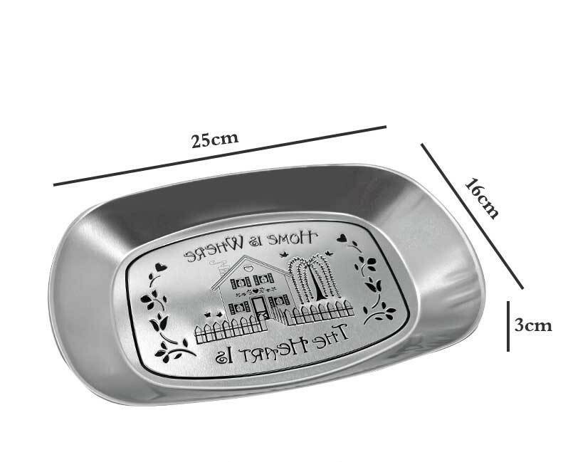 《1563》野餐露營野外歐式馬口鐵盤