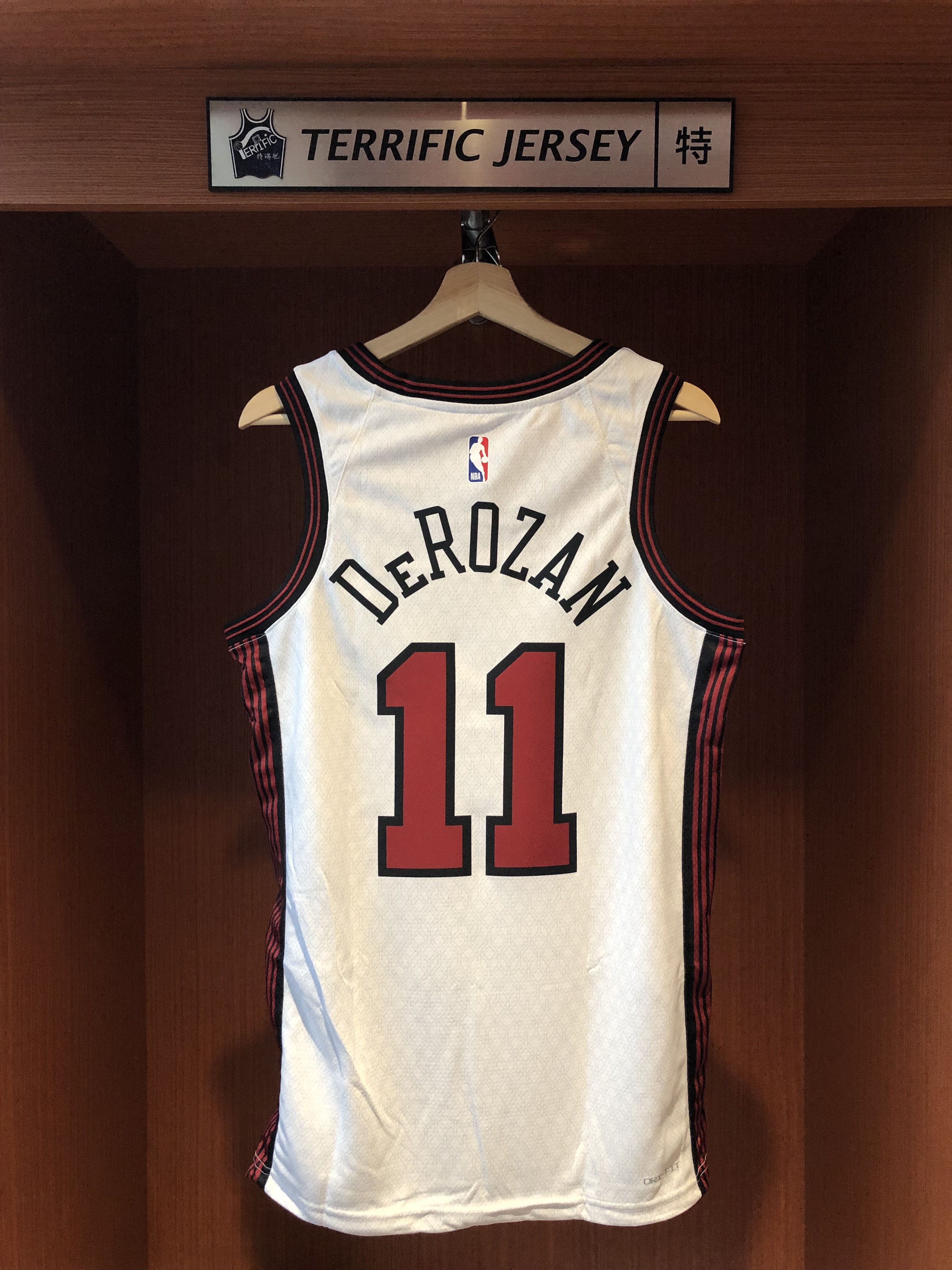 NBA球衣 Demar Derozan 芝加哥公牛城市 City Nike Swingman 球迷版 熱轉印 全新