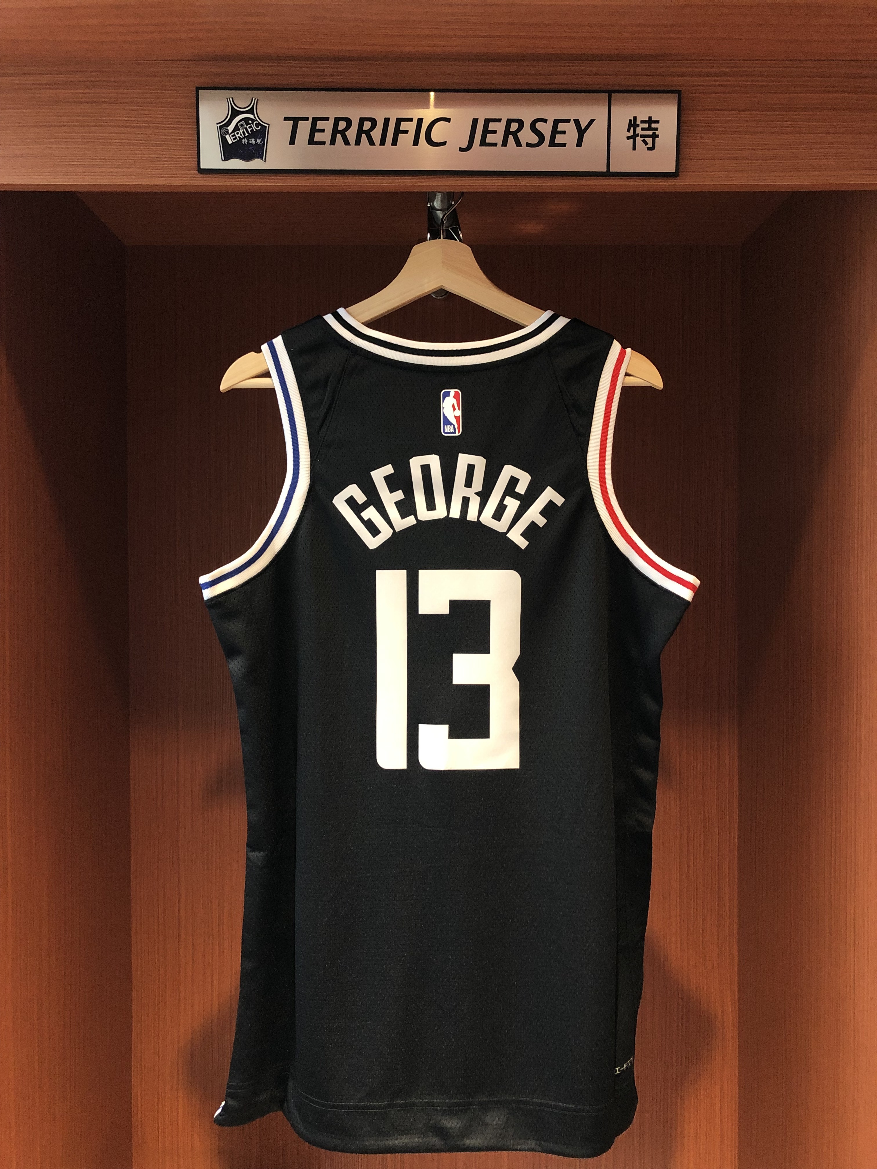 NBA球衣 Paul George 洛杉磯快艇城市 City Nike Swingman 球迷版 熱轉印 全新