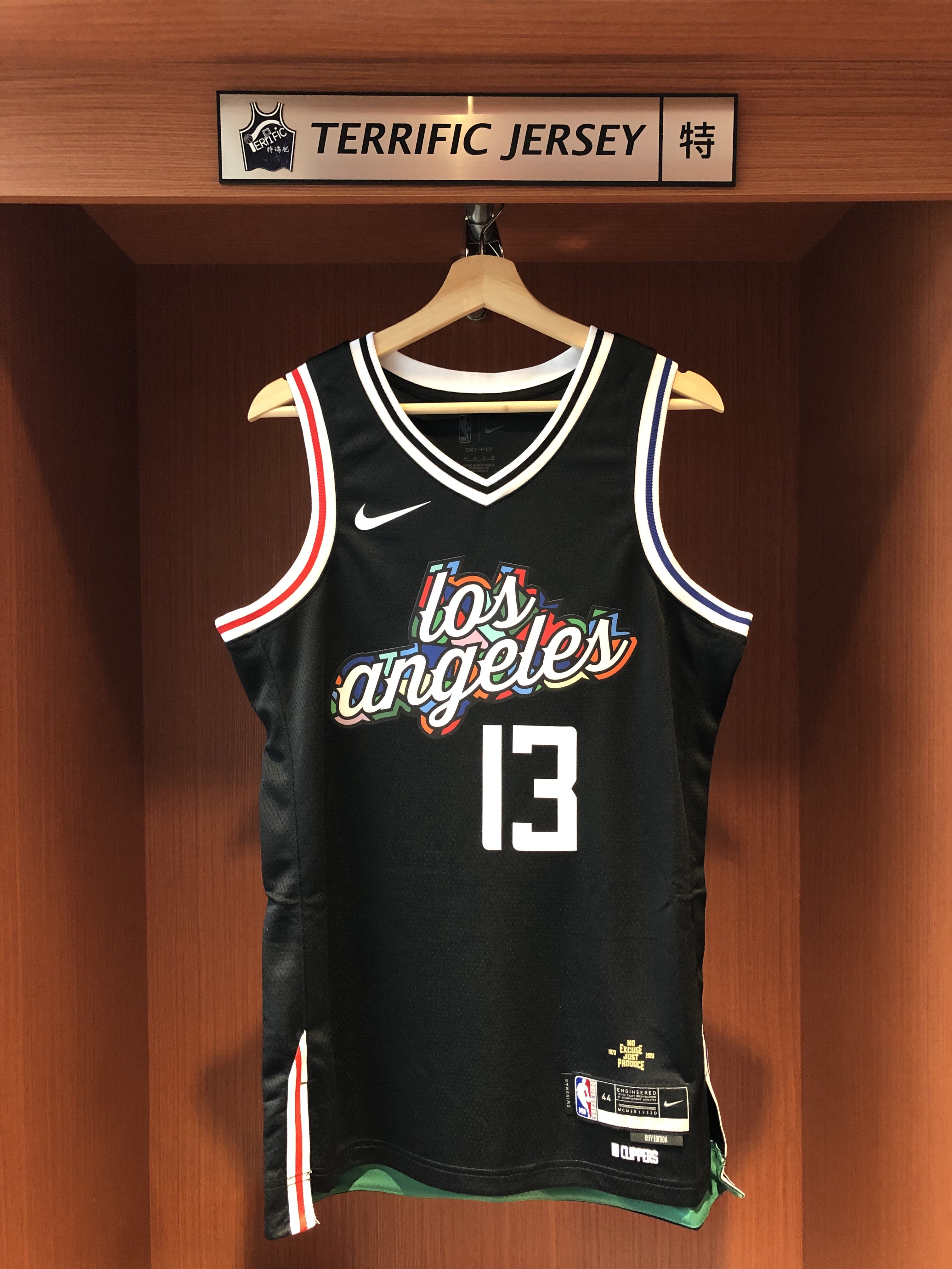 NBA球衣 Paul George 洛杉磯快艇城市 City Nike Swingman 球迷版 熱轉印 全新