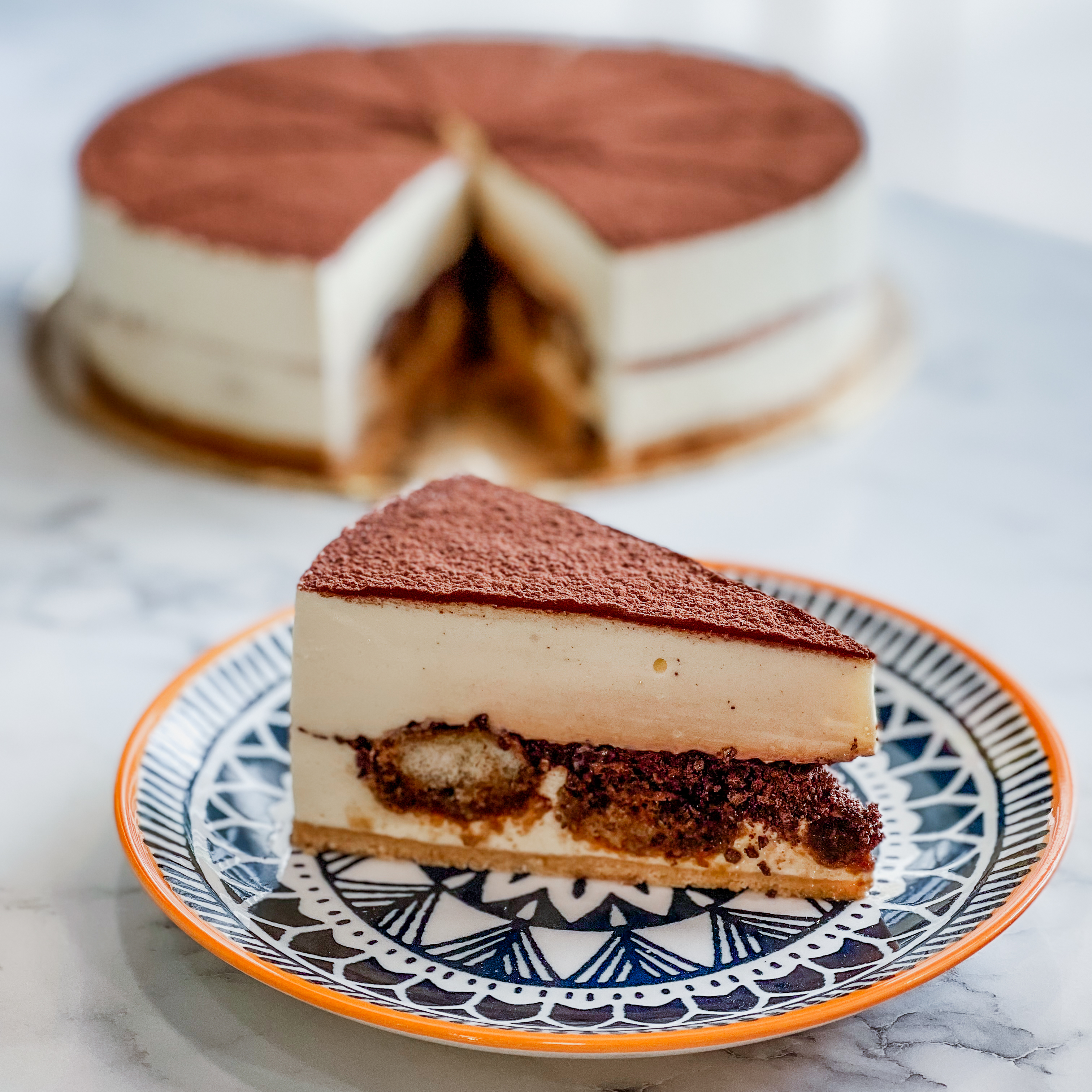 Classic Tiramisu - 8" Whole Cake