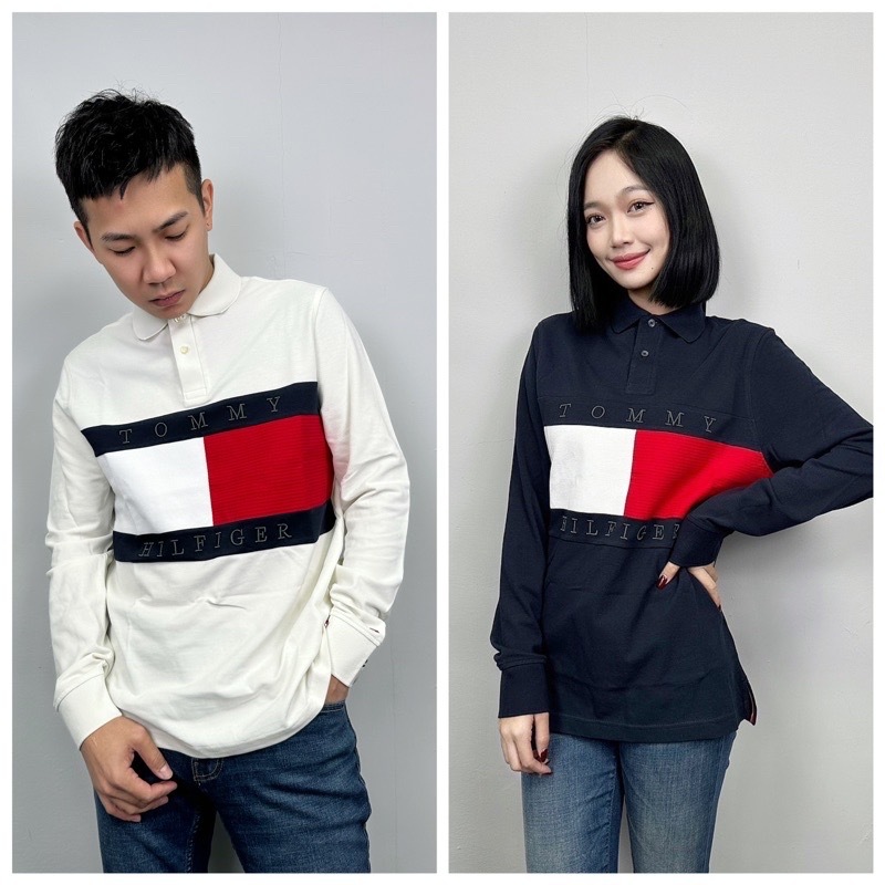 Tommy Hilfiger 經典大Logo Polo衫 長袖上衣