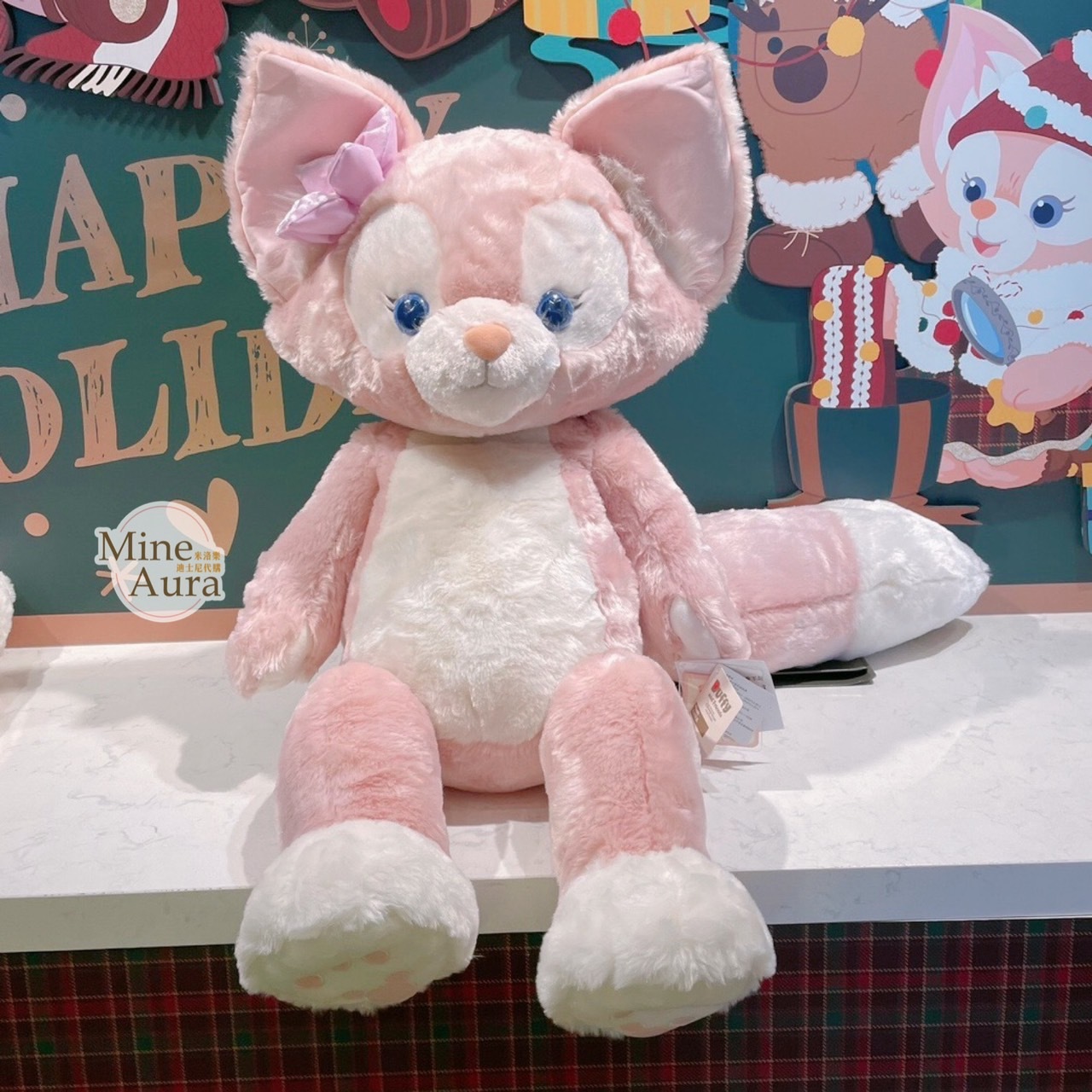 玲娜貝兒 Lina bell L號 超大 娃娃 玩偶 -上海迪士尼樂園