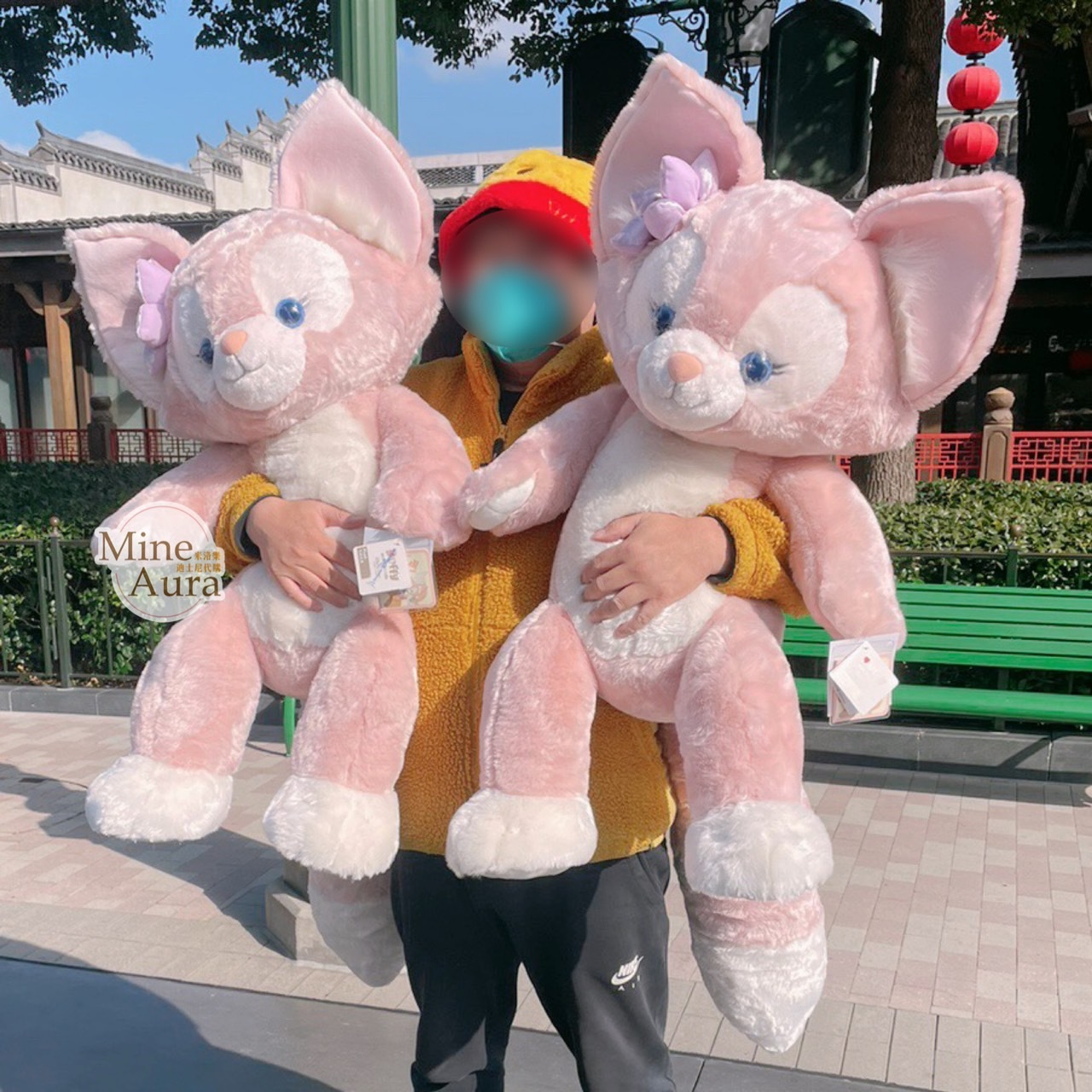 玲娜貝兒 Lina bell L號 超大 娃娃 玩偶 -上海迪士尼樂園