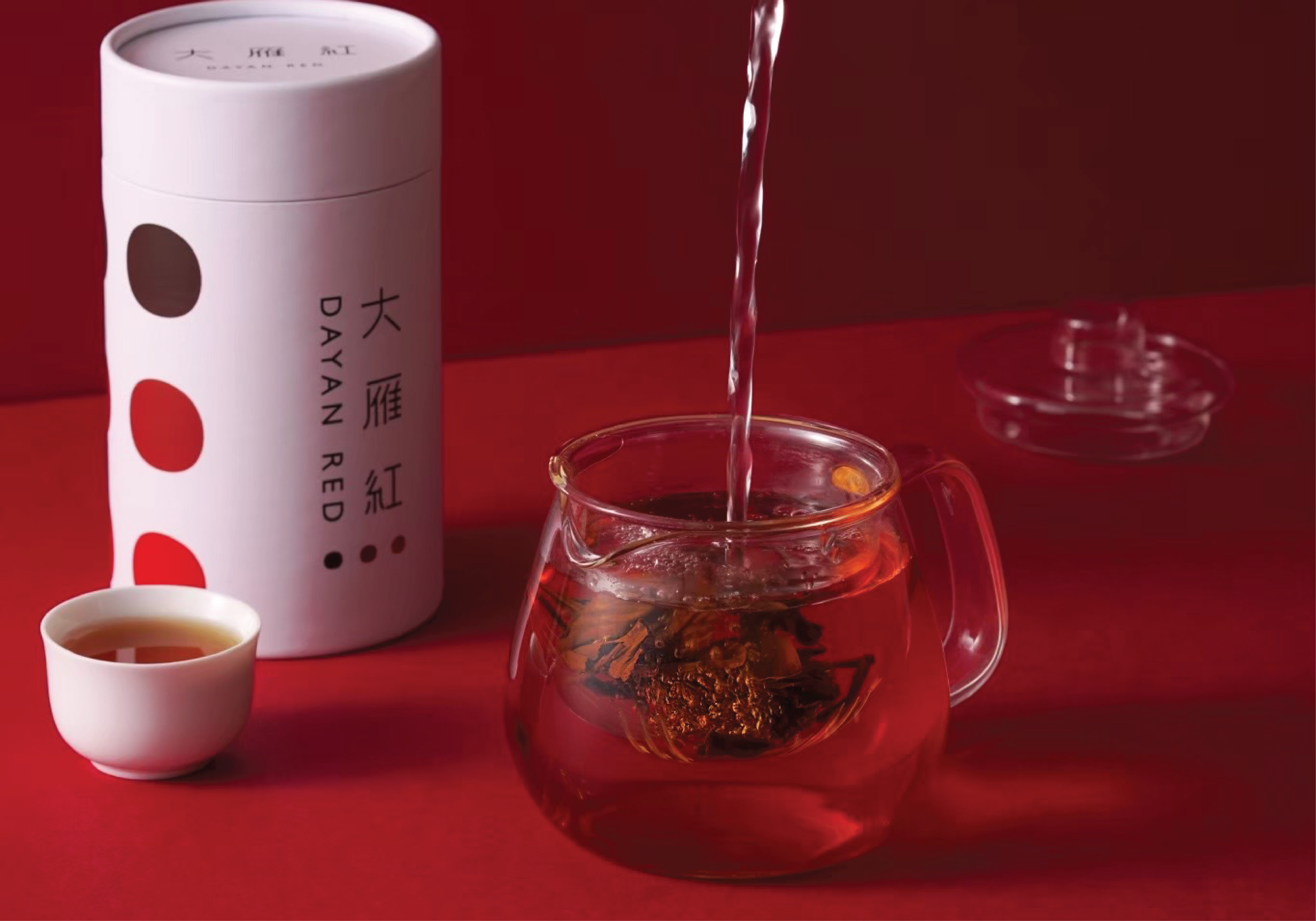 大雁紅 茶葉沖泡圖