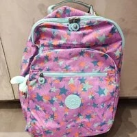 [S] KIPLING KI0451 SEOUL LARGE PRINTED 15" LAPTOP BACKPACK, STARRY WONDER, 882256525335 (SKP60)