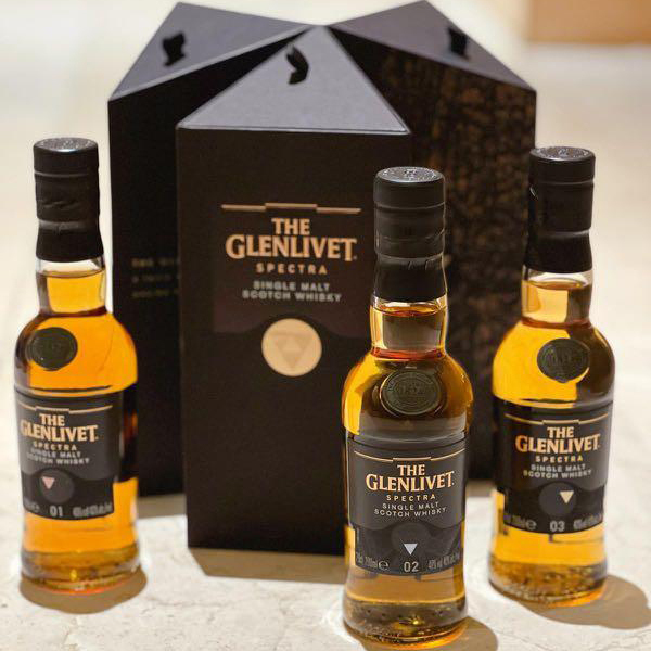 神秘限量版 3支裝禮盒 - Glenlivet Spectra Box Set 40% 200ml x3
