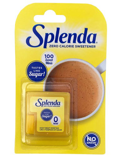 100粒！激抵！KAY: 最好味嘅天然名牌代糖: SPLENDA **100粒** (勁方便盒裝)