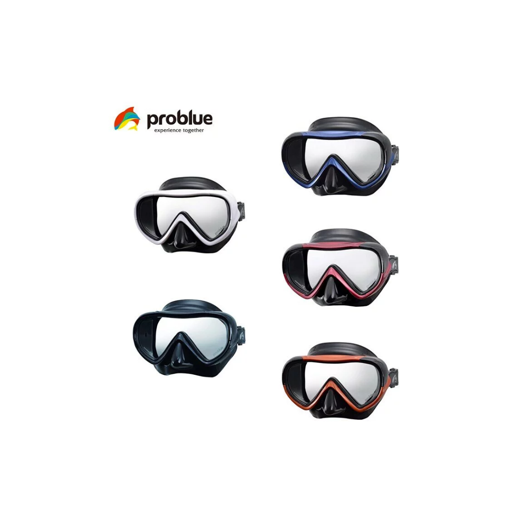 Problue-黑矽膠單面鏡MS-152B