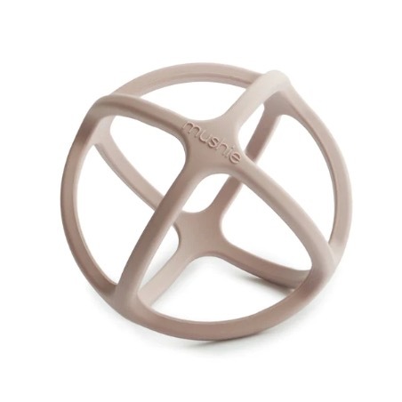 Mushie-立體固齒球-Shifting Sand