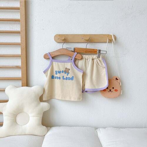 Dot to Dot 夏日吊帶套裝