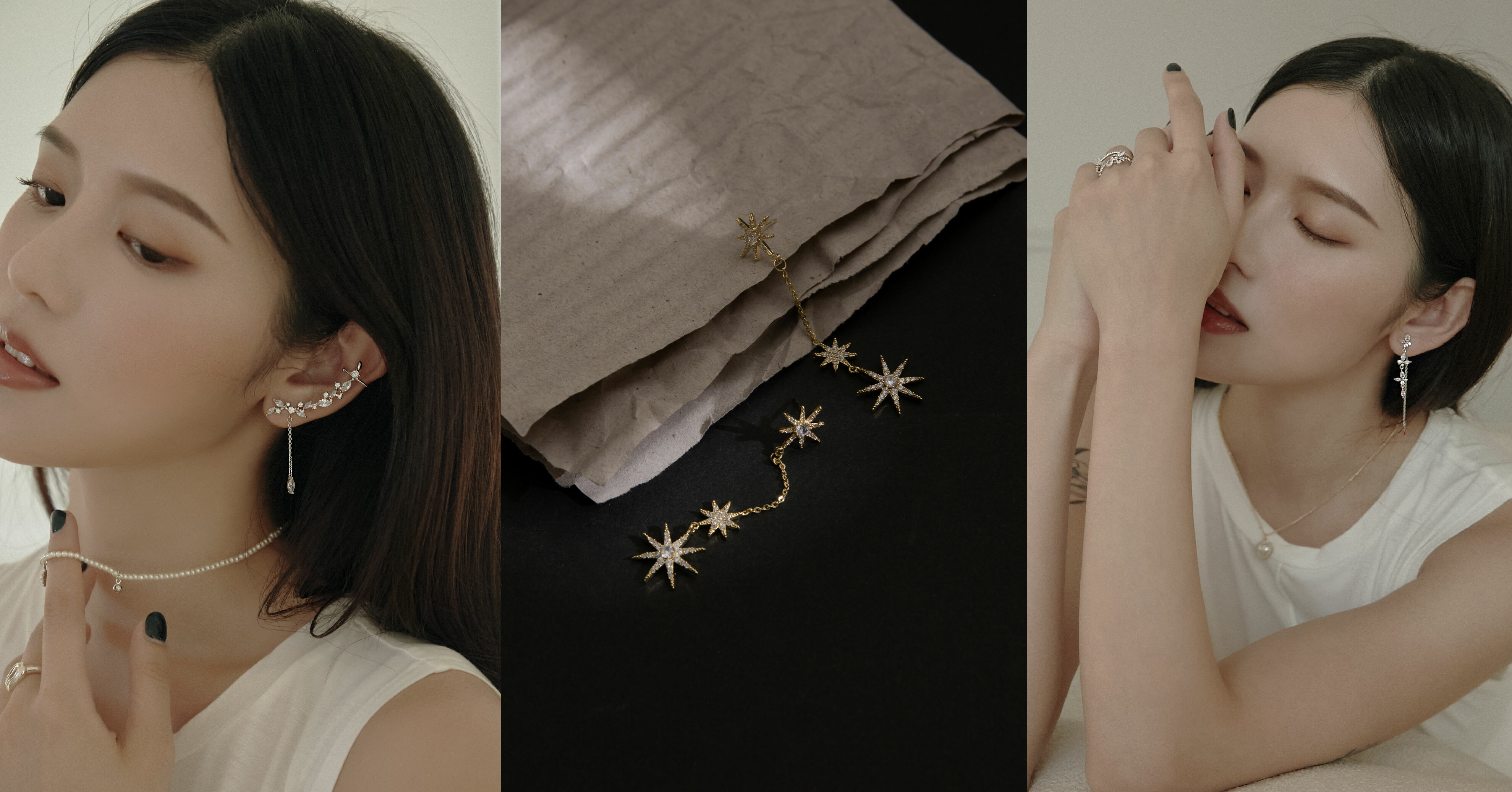 尾牙、春酒穿搭推薦，長鏈型耳飾 - BONNY&READ飾品