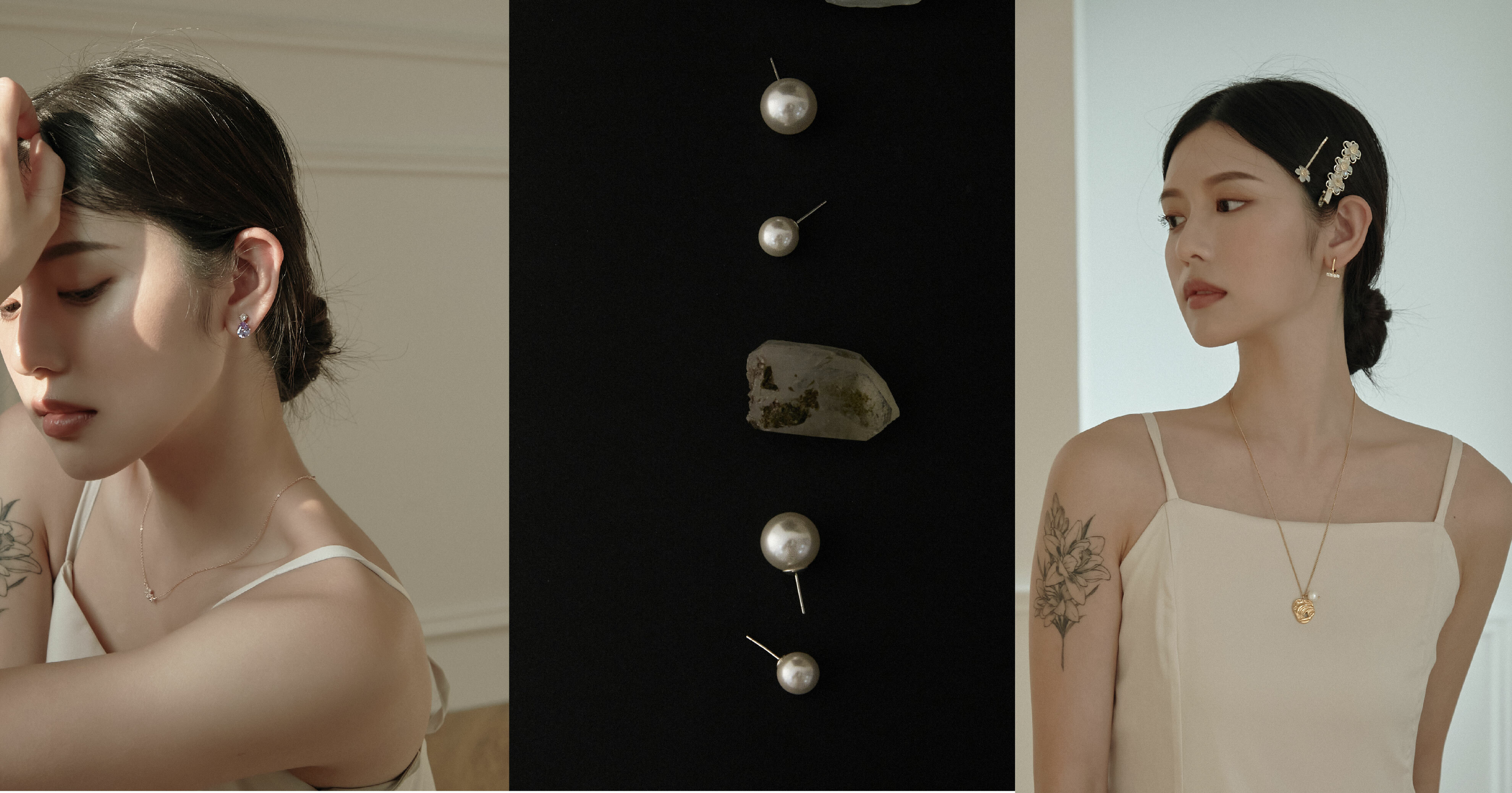 尾牙、春酒穿搭推薦，貼耳耳環 - BONNY&READ飾品