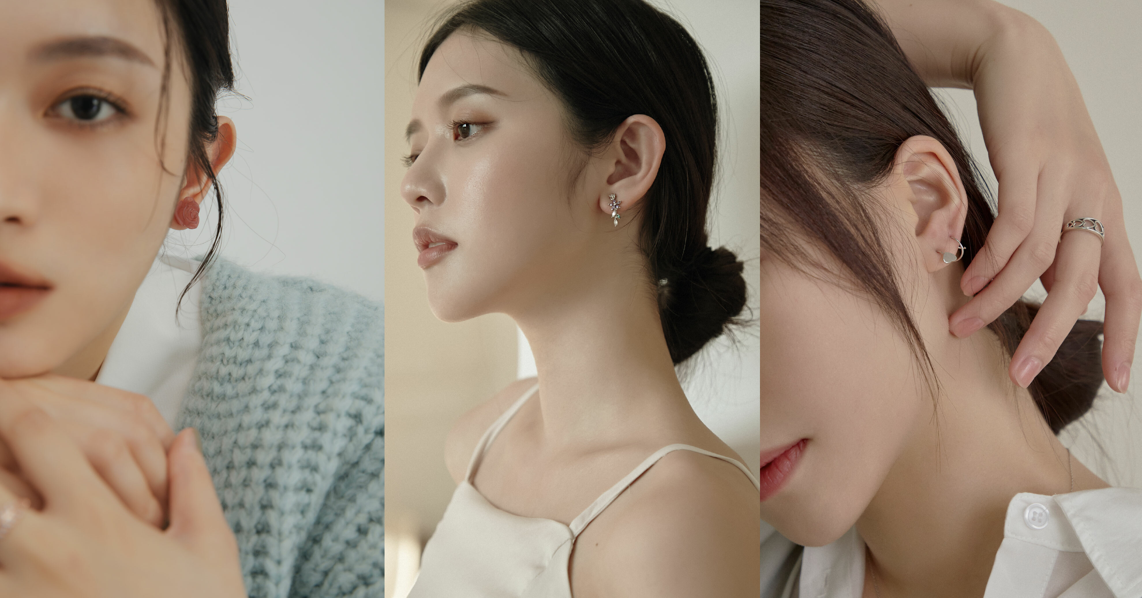 尾牙、春酒穿搭推薦，貼耳耳環 - BONNY&READ飾品