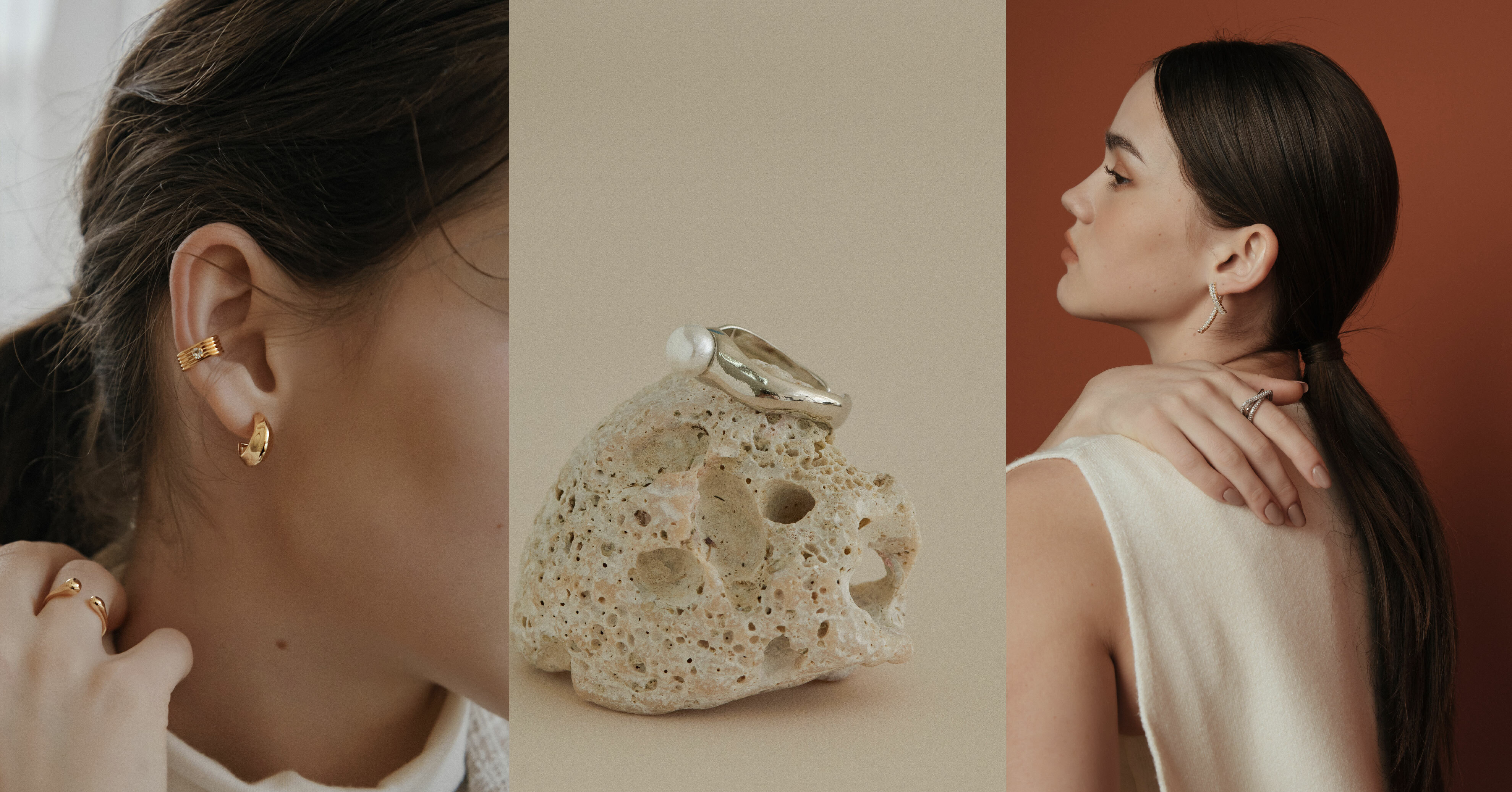 尾牙、春酒穿搭推薦，金屬風飾品 - BONNY&READ飾品