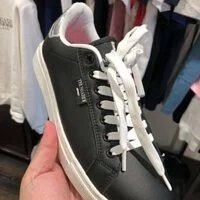 [S] TRUSSARDI SNEAKER GALIUM MIX - TJW124316,BLACK, 79A00640-9Y099998-K322 (STJ57)