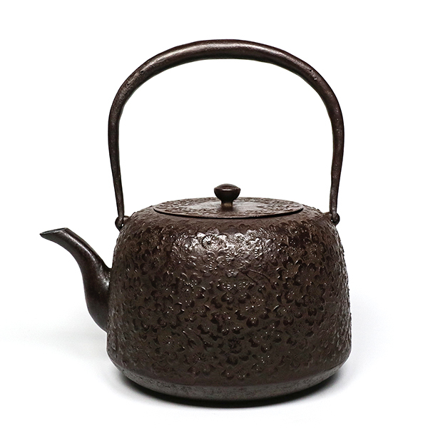 【佐藤勝久】廣口櫻肌 鐵壺2.3L