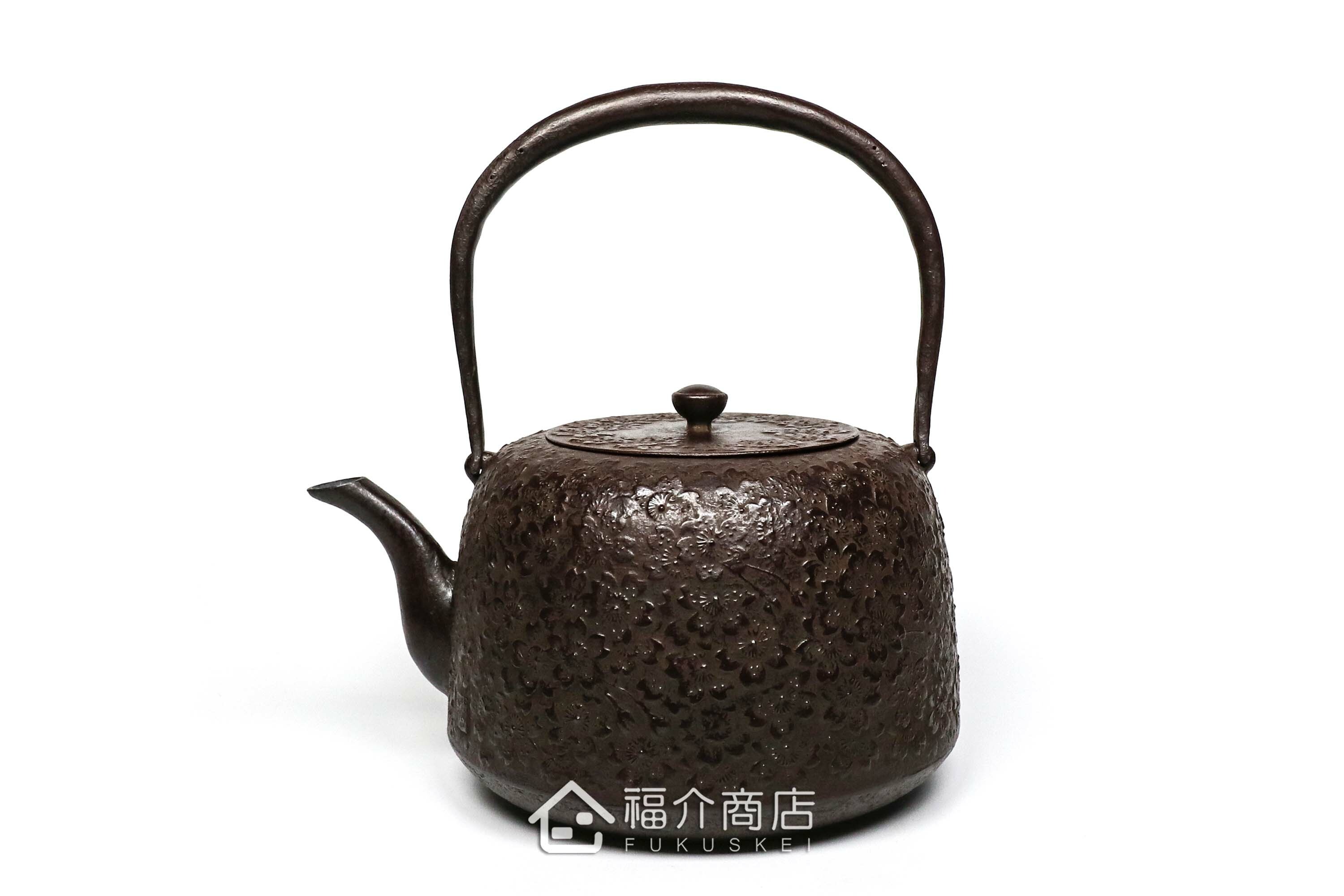 煮水泡茶用的鑄鐵茶壺