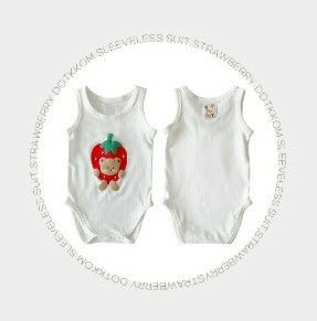 Dot to Dot 草莓熊仔無袖爬服