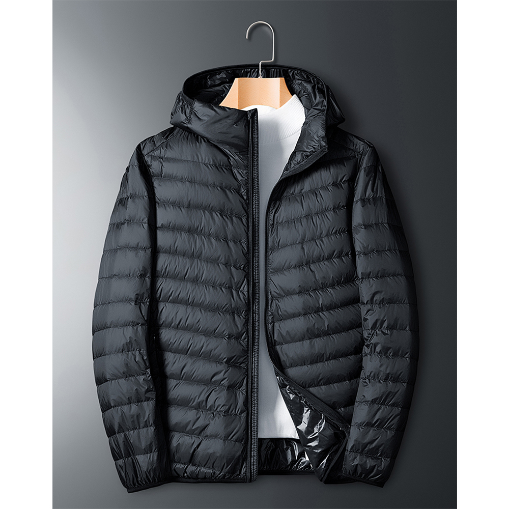 輕量連帽羽絨外套 中性款 (6色) 羽絨/防風/柔軟/輕量保暖/戶外休閒 02CFA8707A