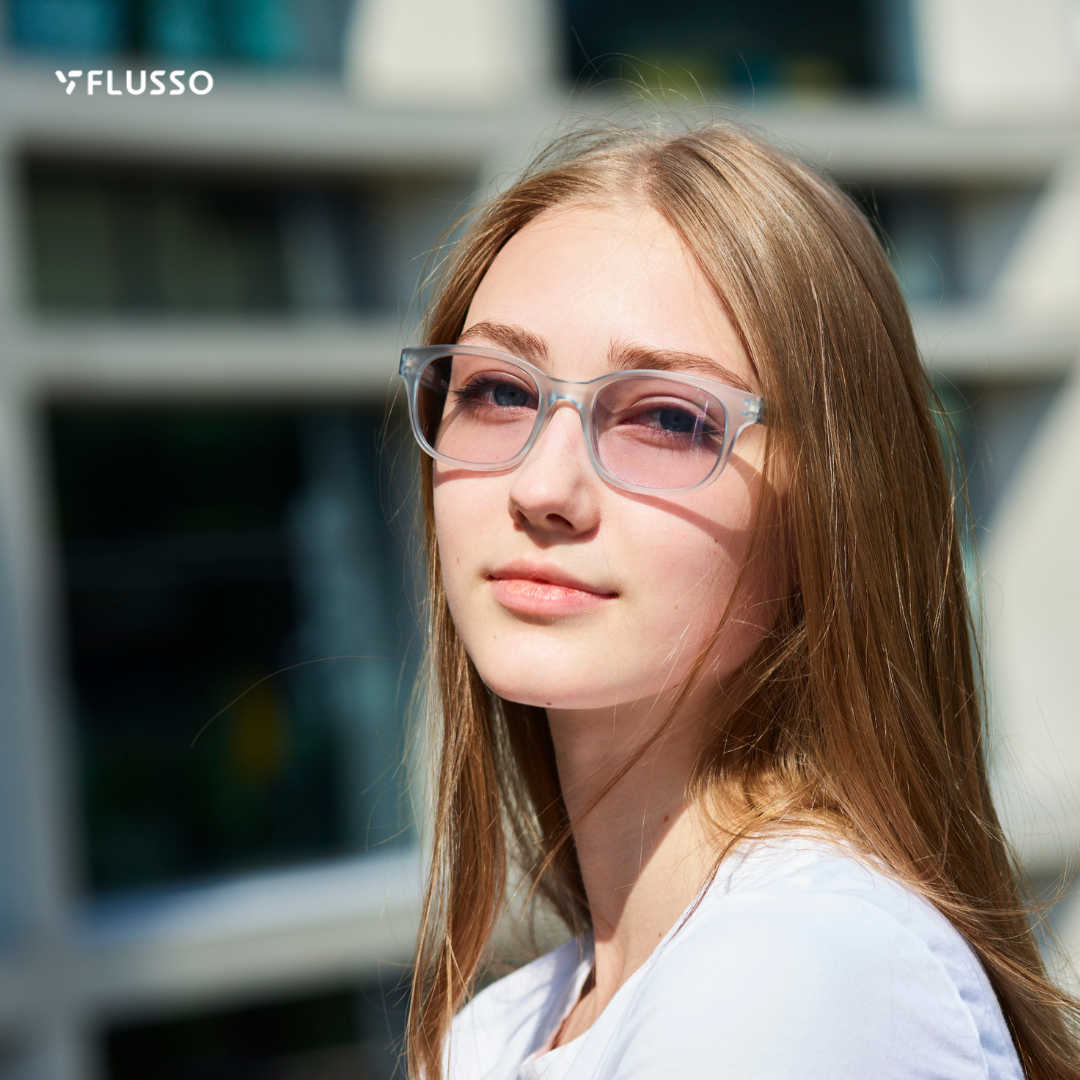 百搭方框(霧透藍) - Smart透明版