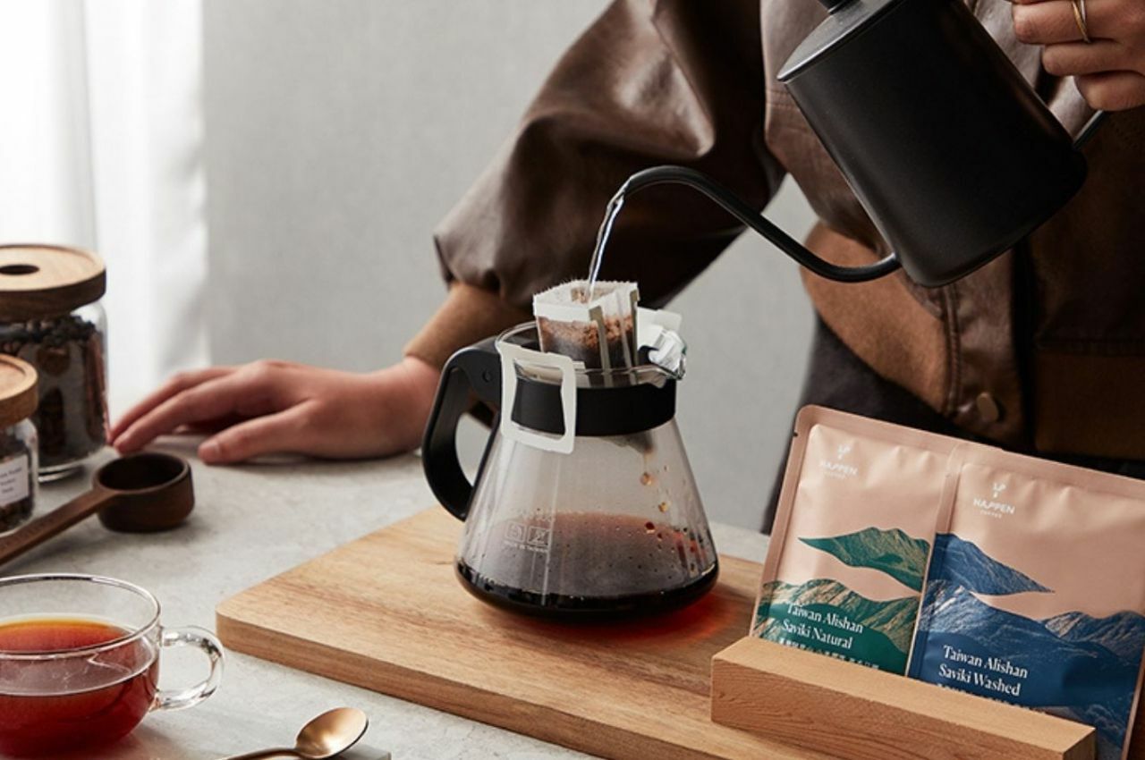 獨立真空包裝的濾掛咖啡有效鎖住完整香氣。