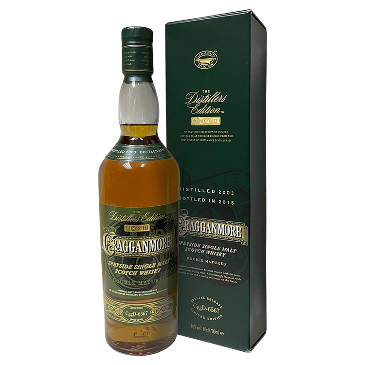 Cragganmore 2003-2015 The Distillery Edition 40% (2015 Bottled)
