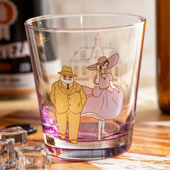 天空色玻璃杯 紅豬 漫長的賭博 (吉娜女士)