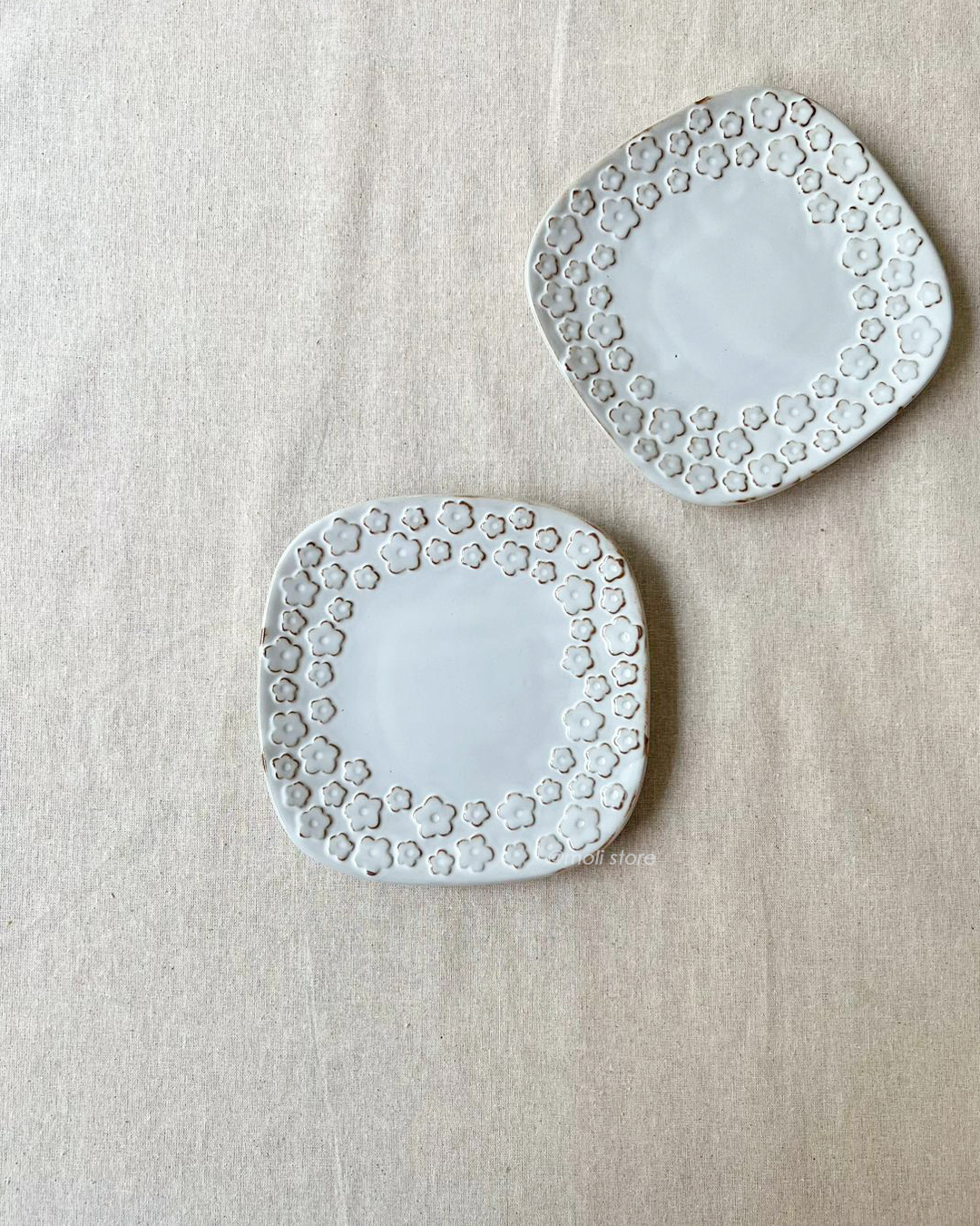 Flor Cake Plate/Saucer Floral｜Meister Hand