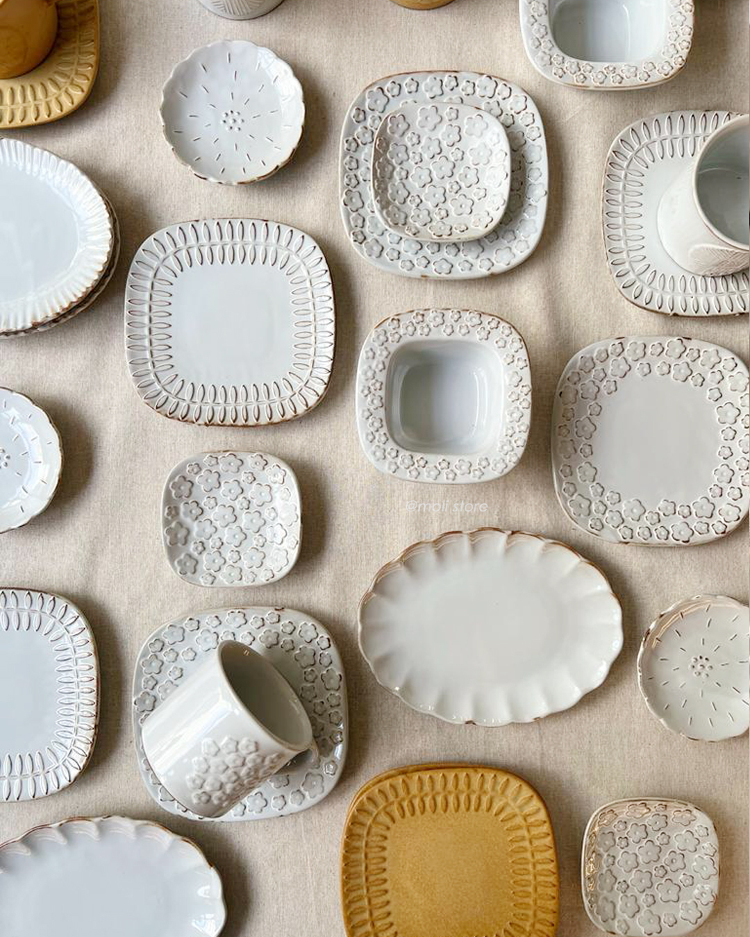 Flor Small Plate Daisy｜Meister Hand