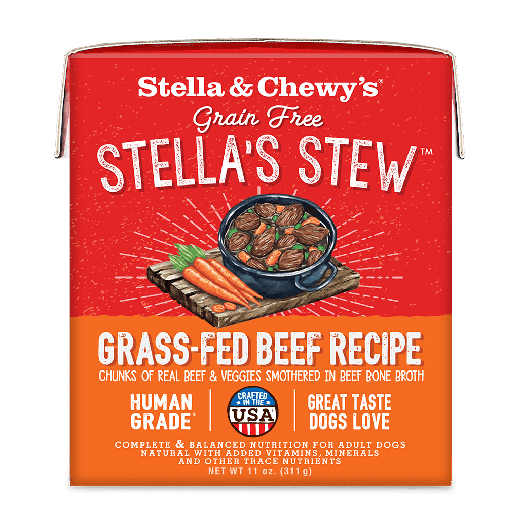Stella & Chewys 美國狗濕糧 - 慢煮雜錦系列 - 草飼牛肉配方 11oz (EXP:2024/5/10)
