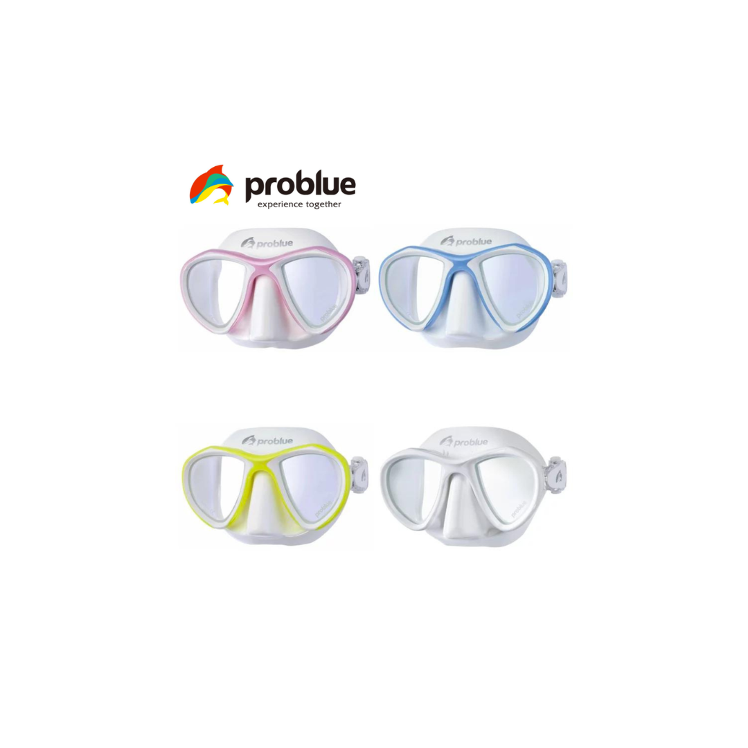 problue  白矽膠雙面鏡 MS-249W＠